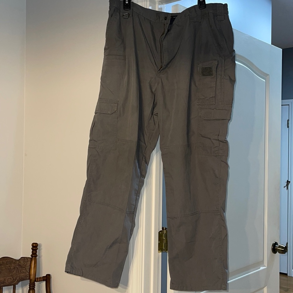 Gray Tactical Pants - image 1